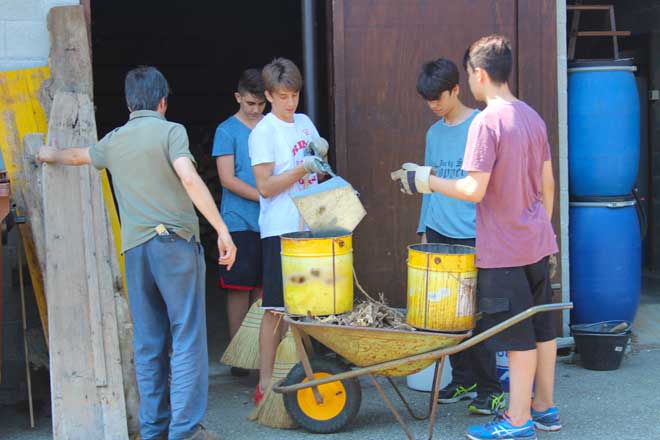 Campo di lavoro per giovani 17 06 20 campo lavoro IMG 5483