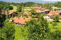 Bose, panoramic view of the monastery