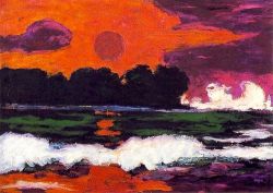 Emil Nolde, Soleil tropical, 1914