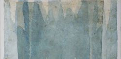 Davide Benati, Fiume, Tecnica mista su carta su tela, 151.0 x 90.0 cm, 1983