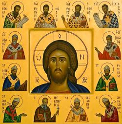 Les icônes de Bose - Pères d’Orient et d’Occident - stile bizantino