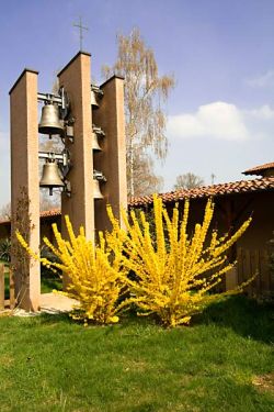 Bose, campanile del monastero