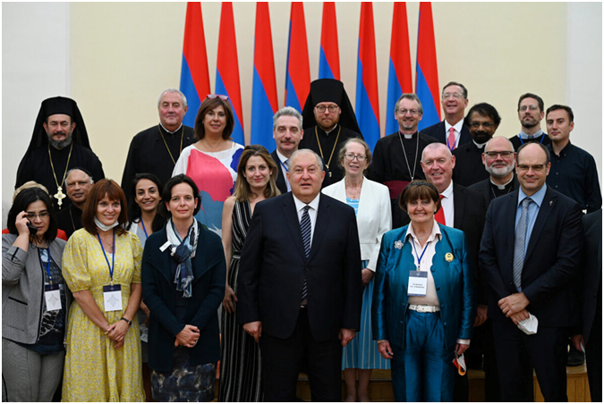 Visita ufficiale dal presidente della Repubblica di Armenia Armen Sarkissian Visita ufficiale dal presidente della Repubblica di Armenia Armen Sarkissian