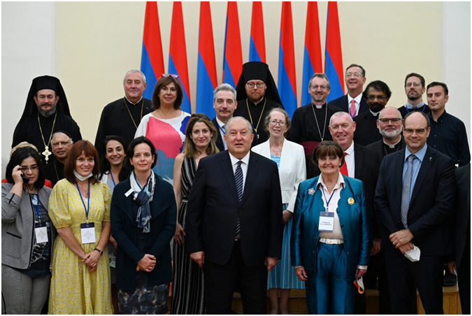 Visita ufficiale dal presidente della Repubblica di Armenia Armen Sarkissian