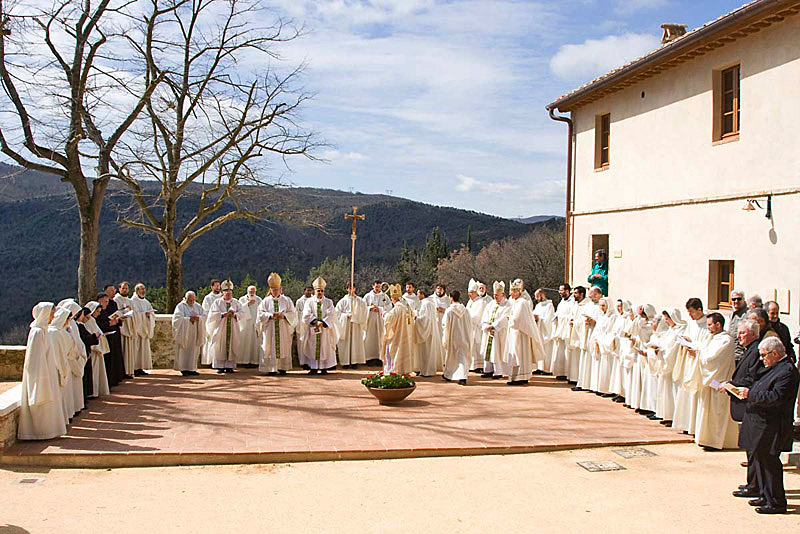 Meteore, GR (particolare affresco, Dormizione di Sant'Efrem il Siro)