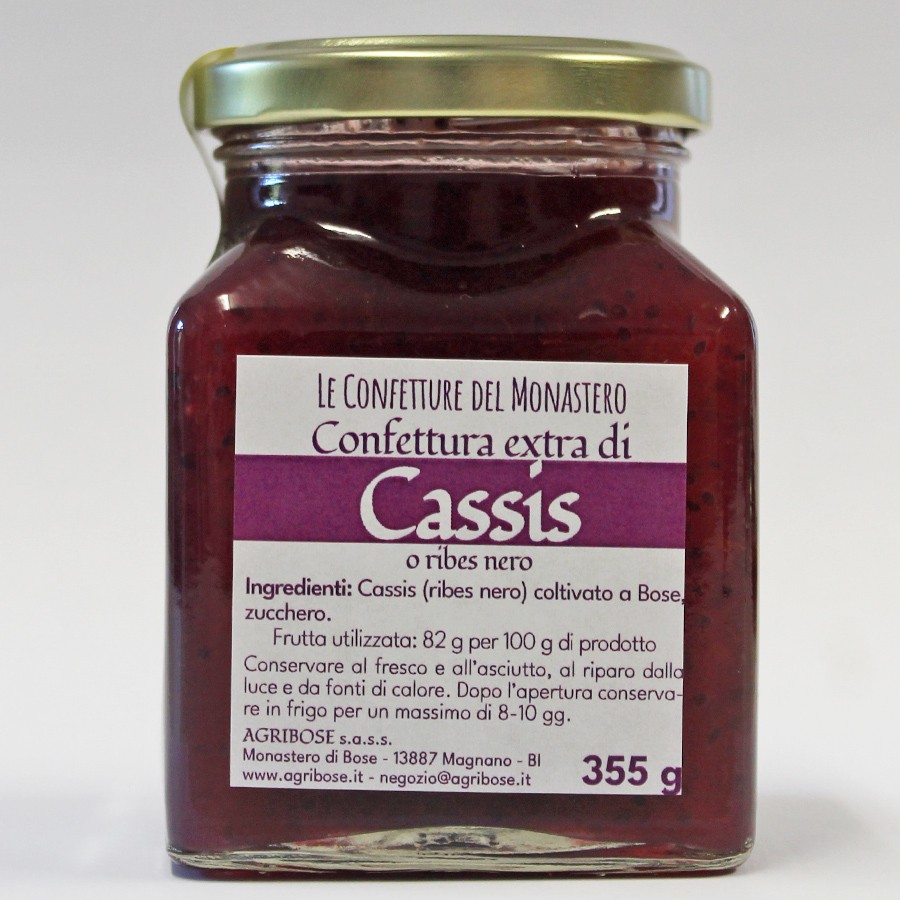 Confettura extra di cassis (o ribes nero)